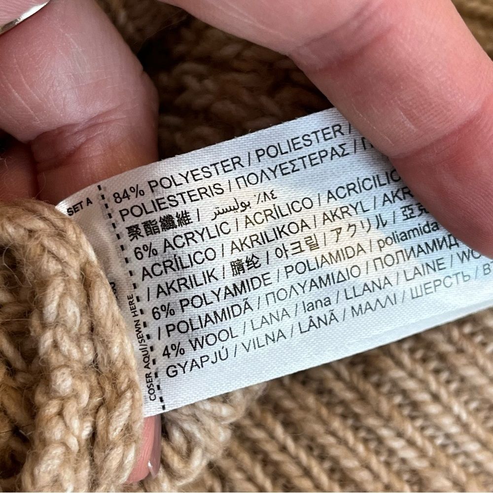 Mango Reverse Knit Sweater XS - Picture 6 of 6